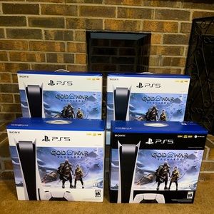 Brand new PlayStation 5 with God of war. OG receipt. Just purchased last week